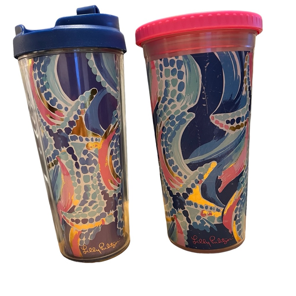 Lilly Pulitzer Ocean Jewels Tumbler and Thermal Cup